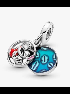 Disney x Pandora Lilo & Stitch Double Dangle Charm